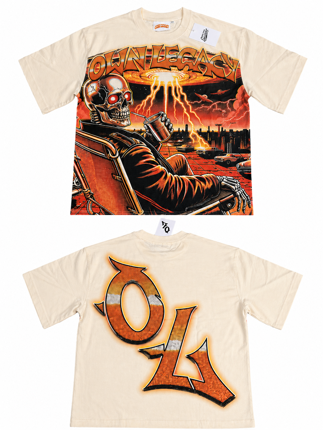 OWNLEGACY BEIGE T-SHIRT