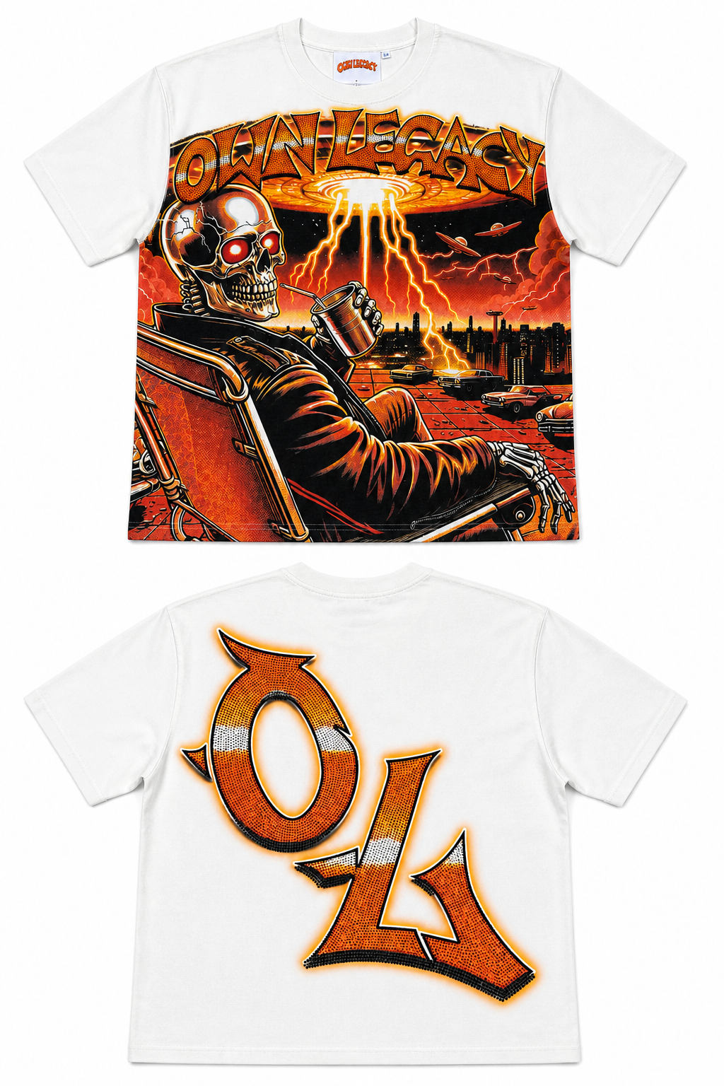 OWNLEGACY WHITE T-SHIRT